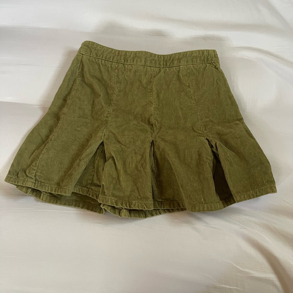 BDG Corduroy Green skirt